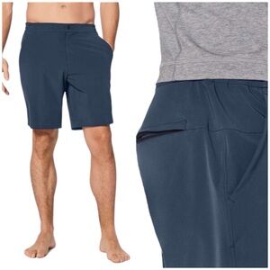 Lululemon Commission Swim Shorts 9” True Navy Hybrid Stretch Casual Mens Size 28